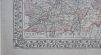 Mitchell's - Antique Hand Colored 1881 Map of Quebec