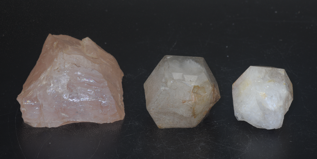 Collection of Quartz Crystals Varieties