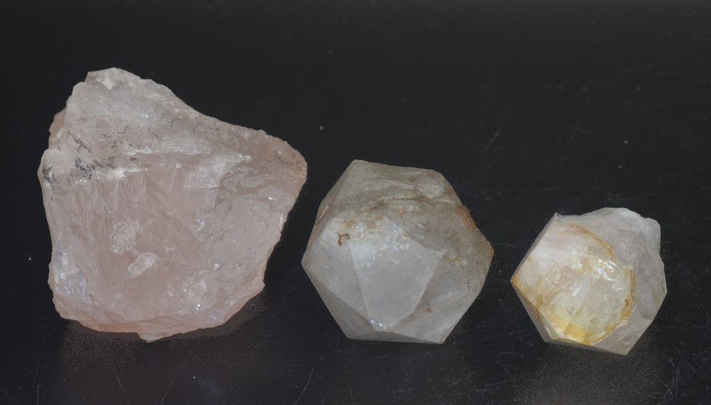 Collection of Quartz Crystals Varieties