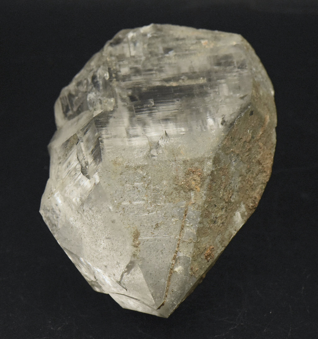 Austrian Alps Rock Crystal with Limonite Coating Crystal Specimen - Austria