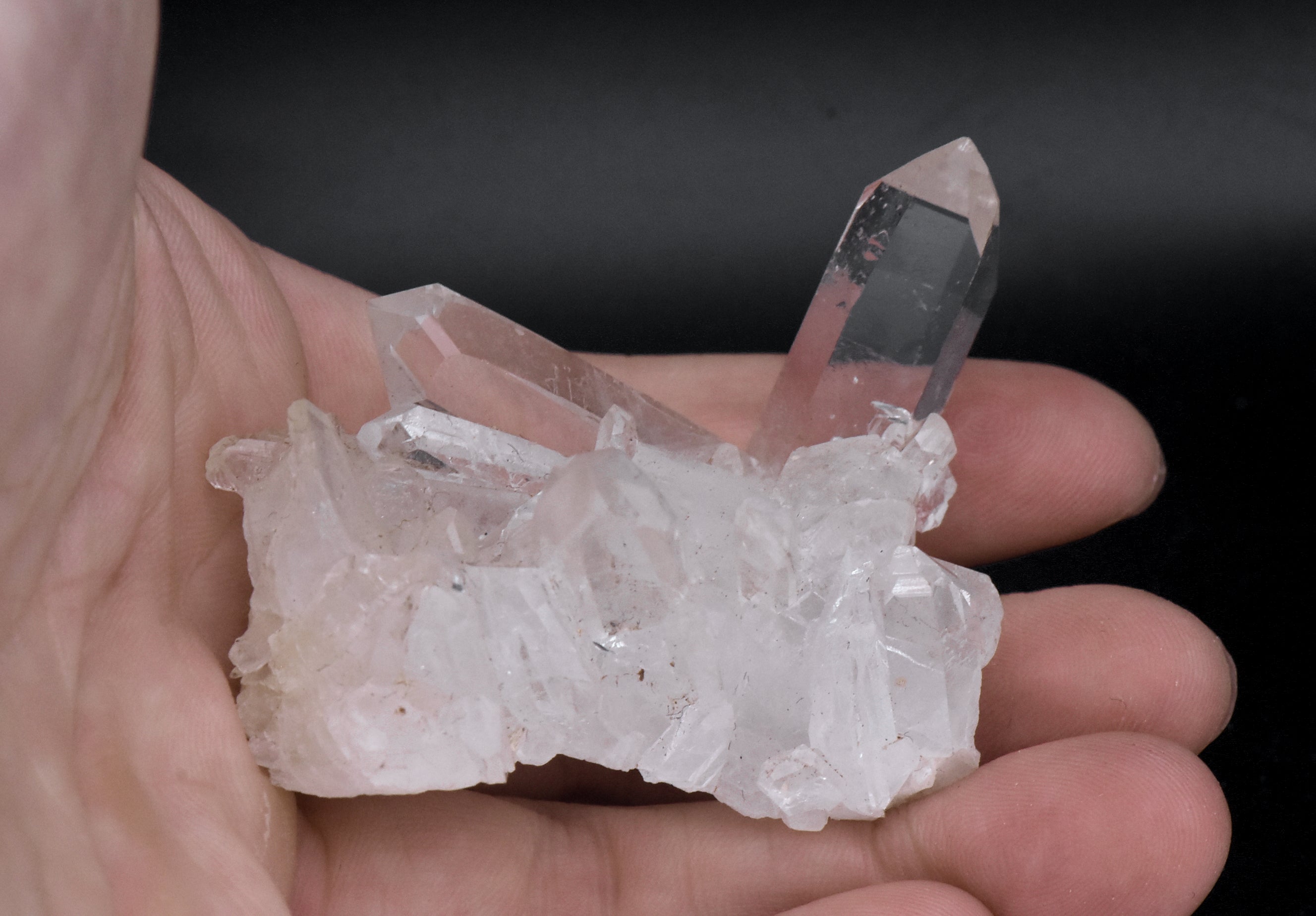 Quartz Crystal Cluster Mineral Specimen - Virginia