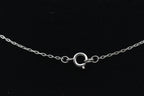 Vintage Silver Plated Three Piece Pendant Chain Necklace - 15"