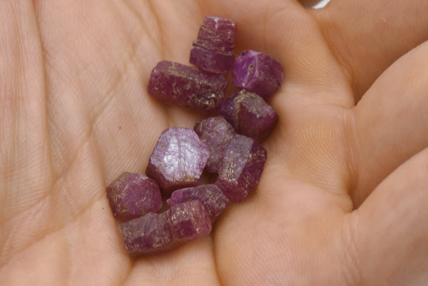 Rough Ruby Crystal Mineral Specimens