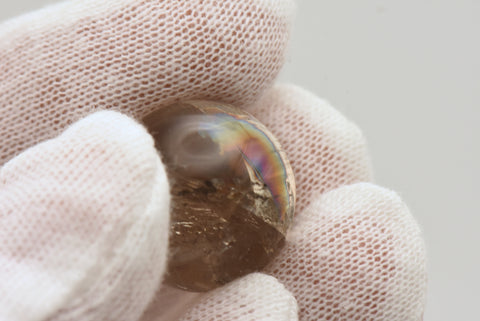 Rainbow Smoky Quartz Sphere