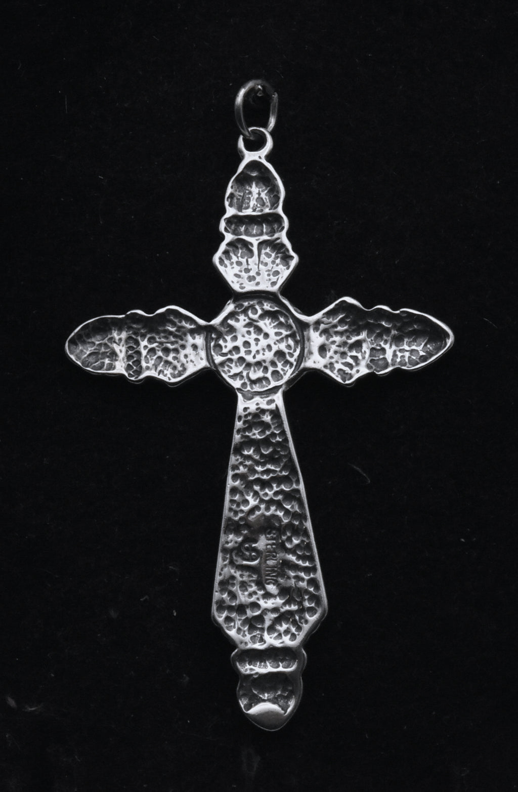 Vintage Sterling Silver Cross Pendant