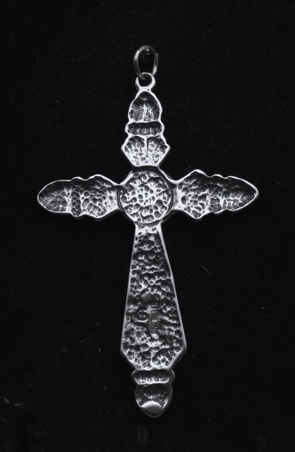 Vintage Sterling Silver Cross Pendant