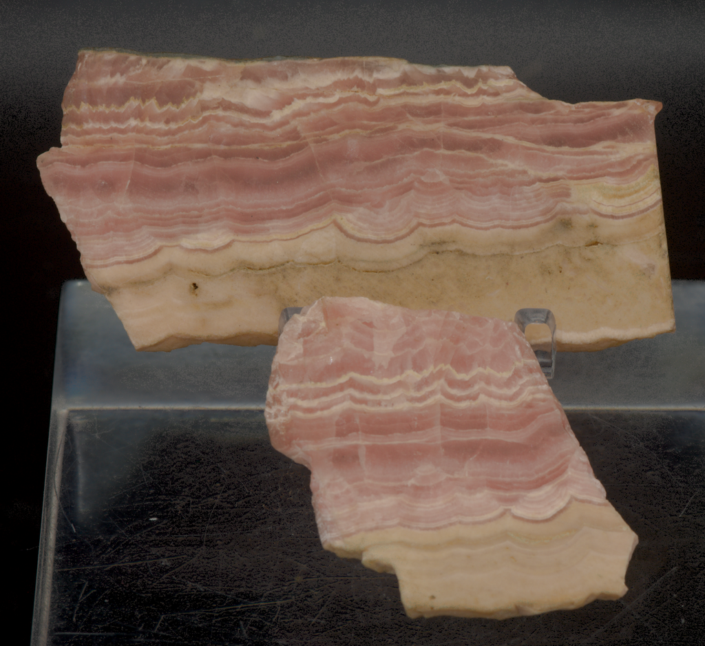 Rhodochrosite Unpolished Slabs - 32g Total