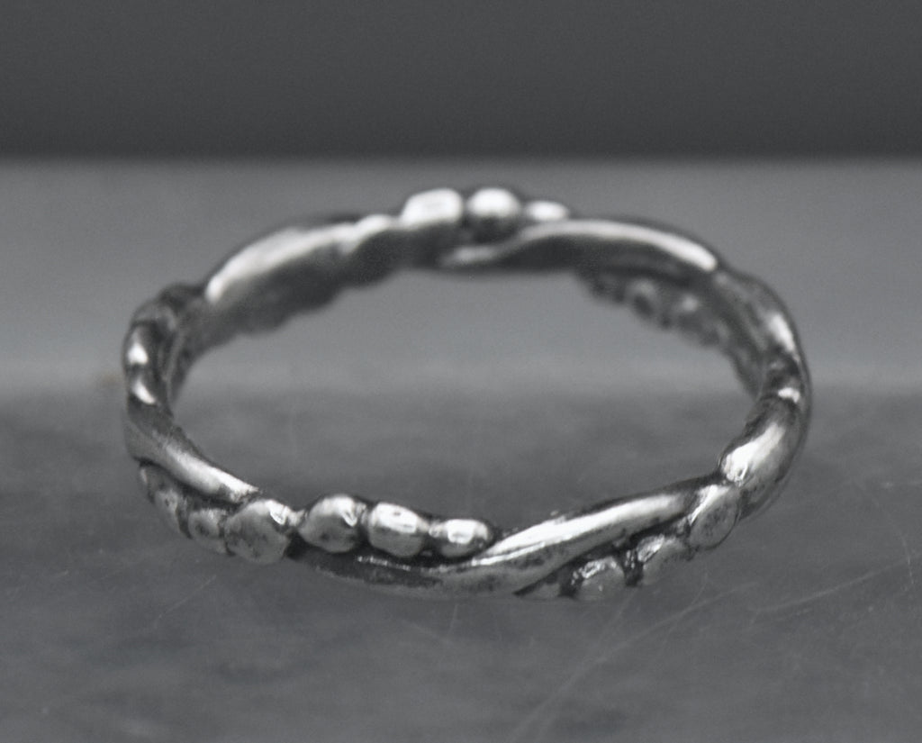 Vintage Sterling Silver Band - Size 7