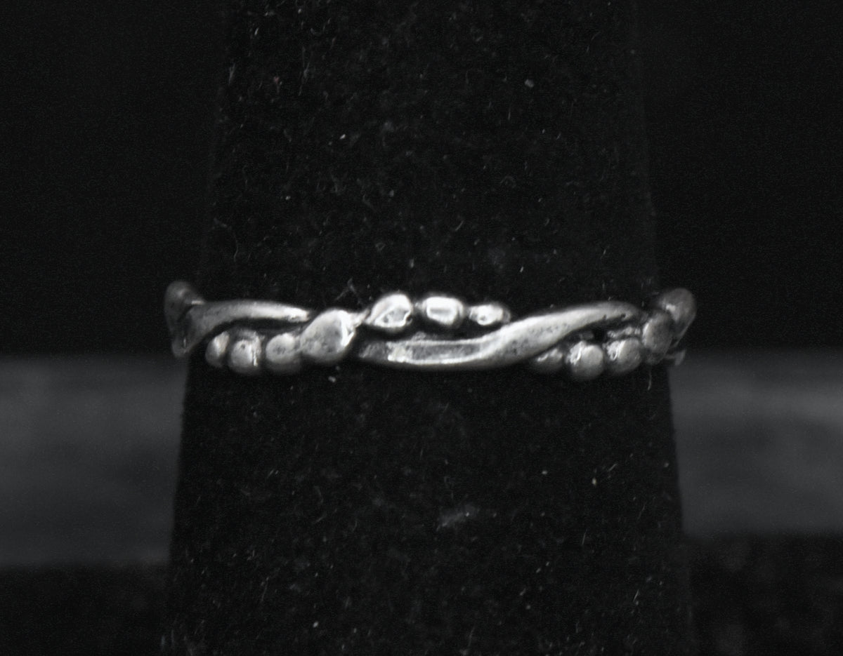 Vintage Sterling Silver Band - Size 7
