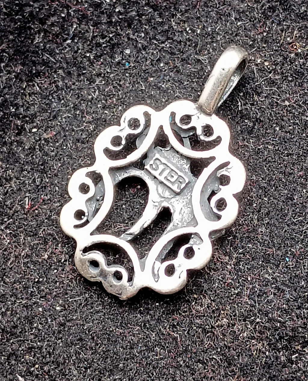 Vintage Sterling Silver "Sweet 16" Charm