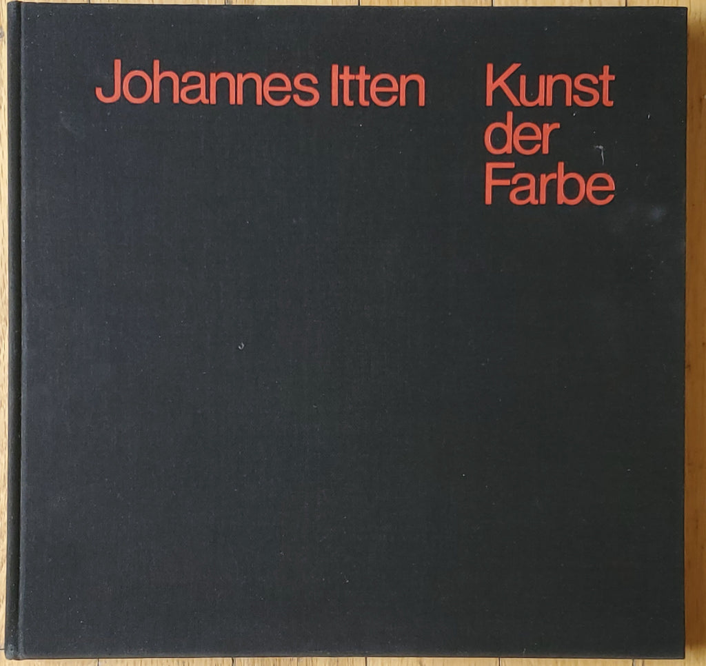 Johannes Itten: Kunst der Farbe - Vintage Art Book