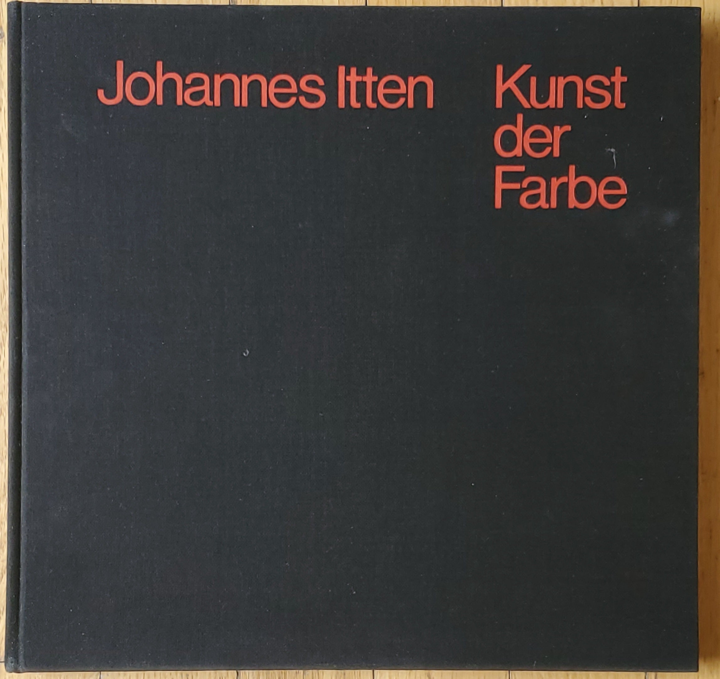 Johannes Itten: Kunst der Farbe - Vintage Art Book