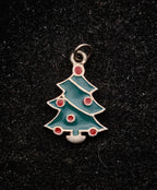 Vintage Sterling Silver Christmas Tree Charm