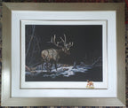 Ron Ukrainetz - Limited Edition Framed "Stag" Print with Artists' Remarque #12 of 25
