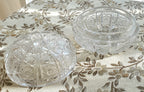 Antique Cut Crystal Lidded Bowl