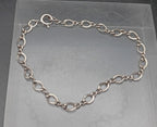 Vintage Sterling Silver Chain Link Bracelet - 7.25"