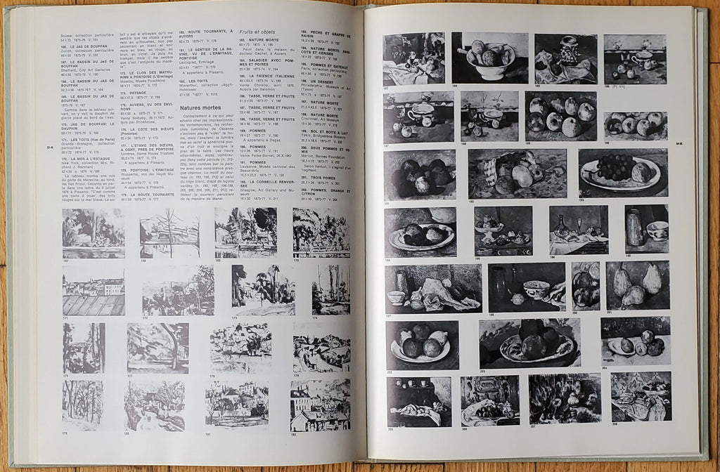 Tout L’ouevre Peint de Cezanne - Vintage French Art Book
