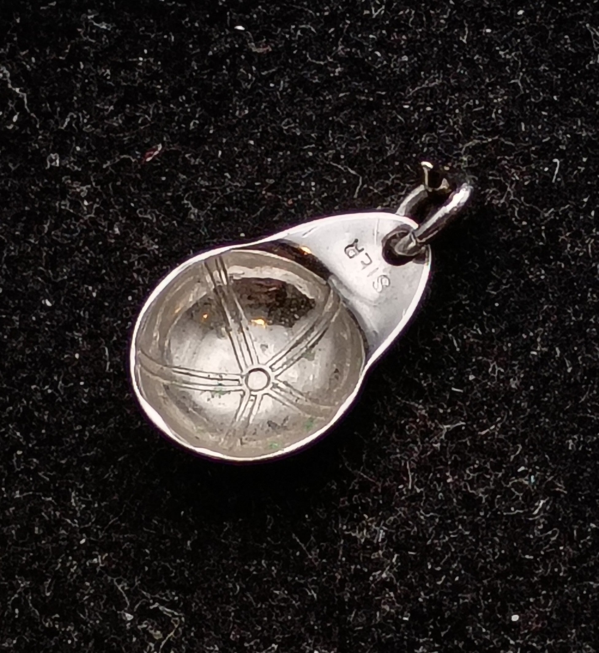Vintage Sterling Silver Baseball Cap Charm