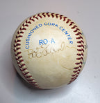 1983 Signed Boston Red Sox Autographed Baseball