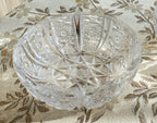 Antique Cut Crystal Lidded Bowl