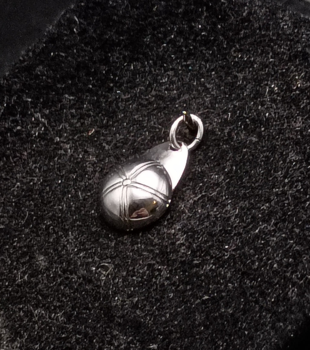 Vintage Sterling Silver Baseball Cap Charm