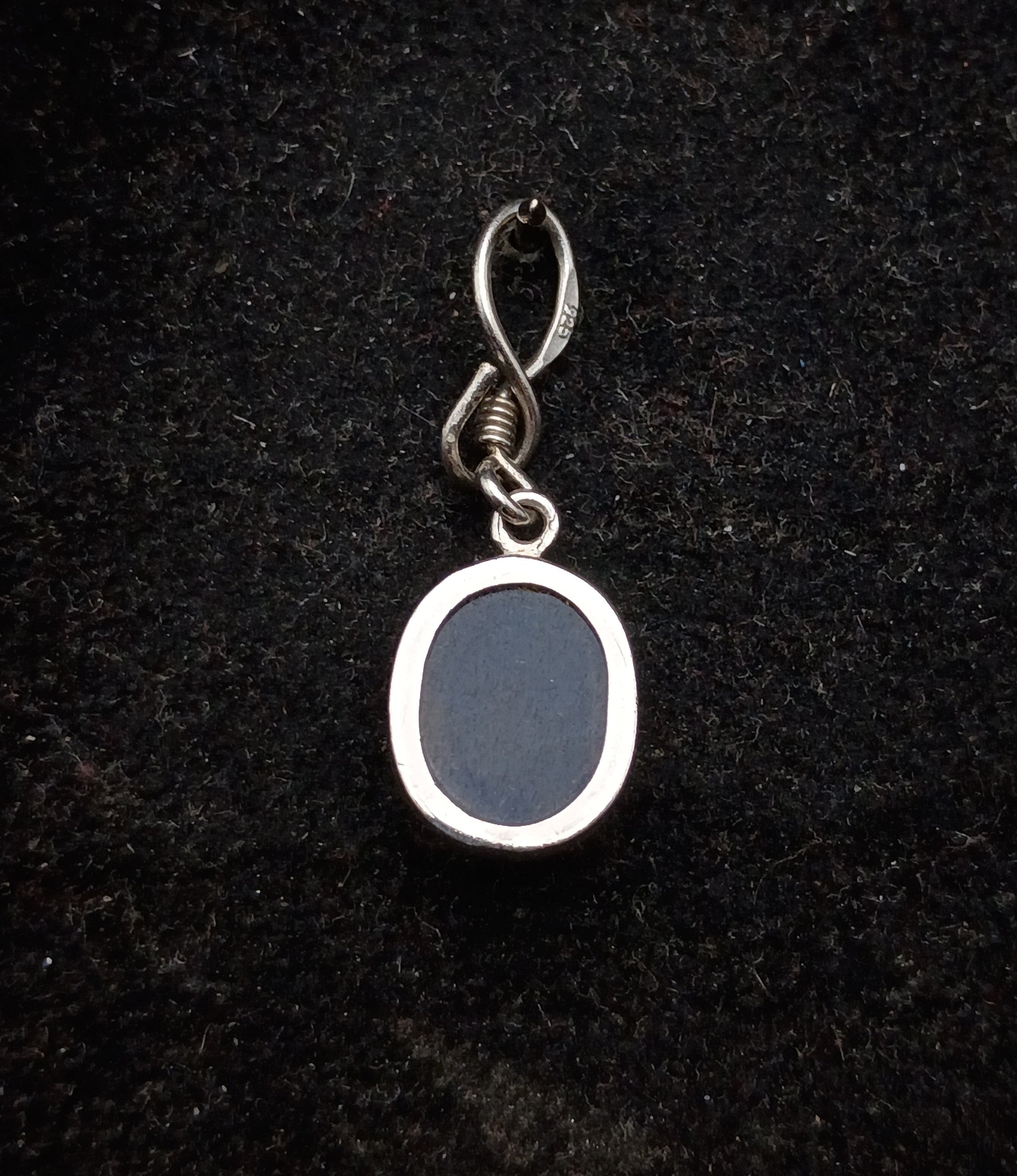 Vintage Labradorite Sterling Silver Pendant/Earring