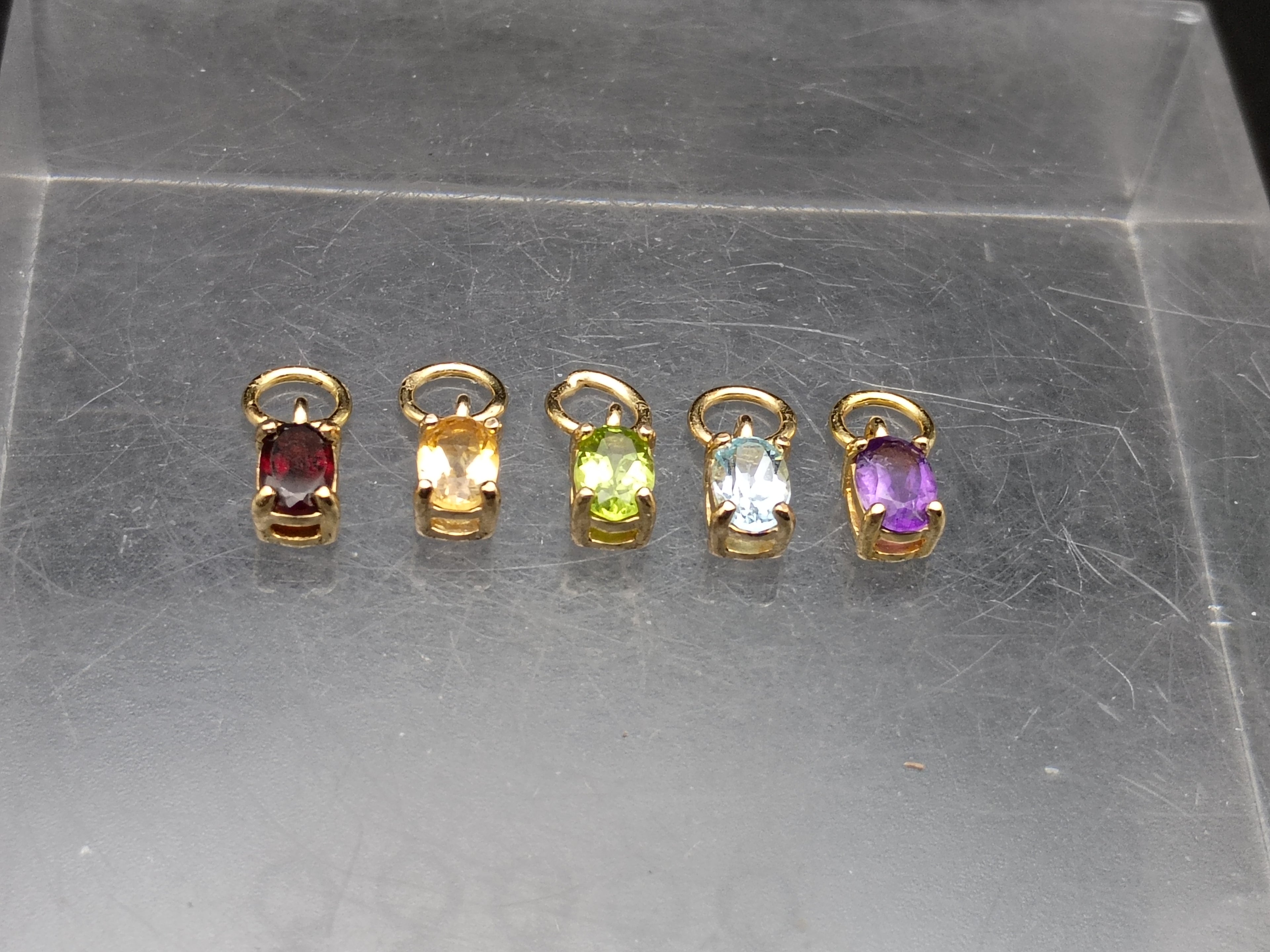 Ross-Simons - Vermeil Gemstone Charm