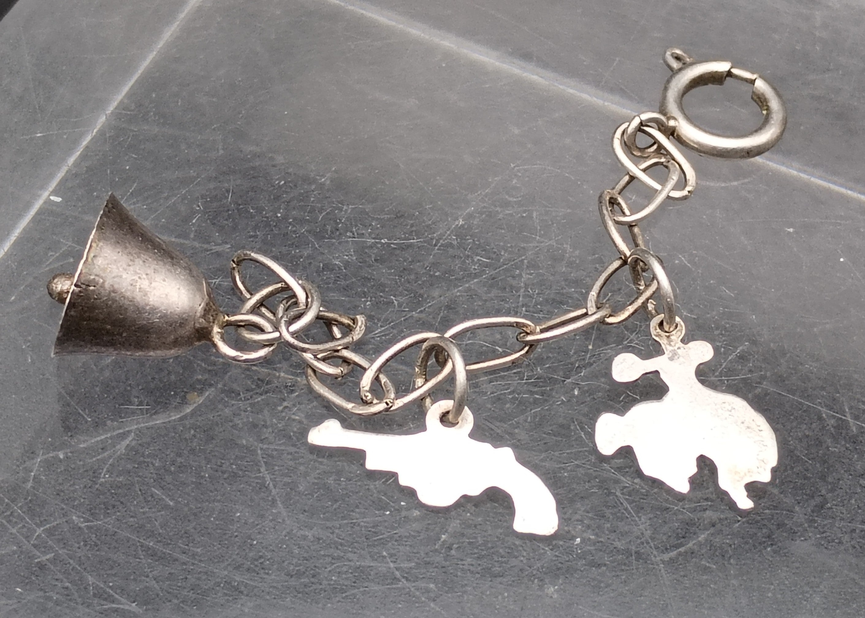 Vintage Western Themed Charms Chain