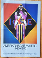 Amerikanische Malerei - First Edition Vintage German Art Book