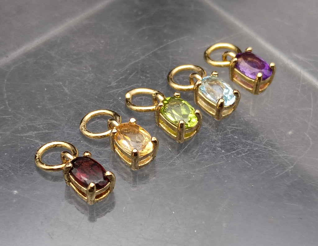 Ross-Simons - Vermeil Gemstone Charm