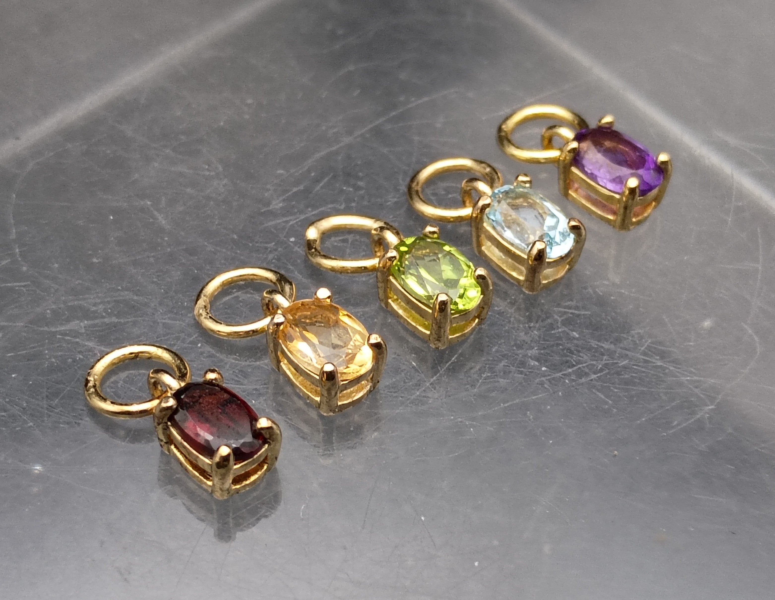 Ross-Simons - Vermeil Gemstone Charm
