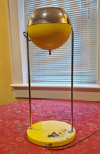 Vintage MCM "Eyeball" Swivel Table Lamp