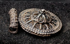 Vintage Sterling Silver Handmade Filigree Pendant