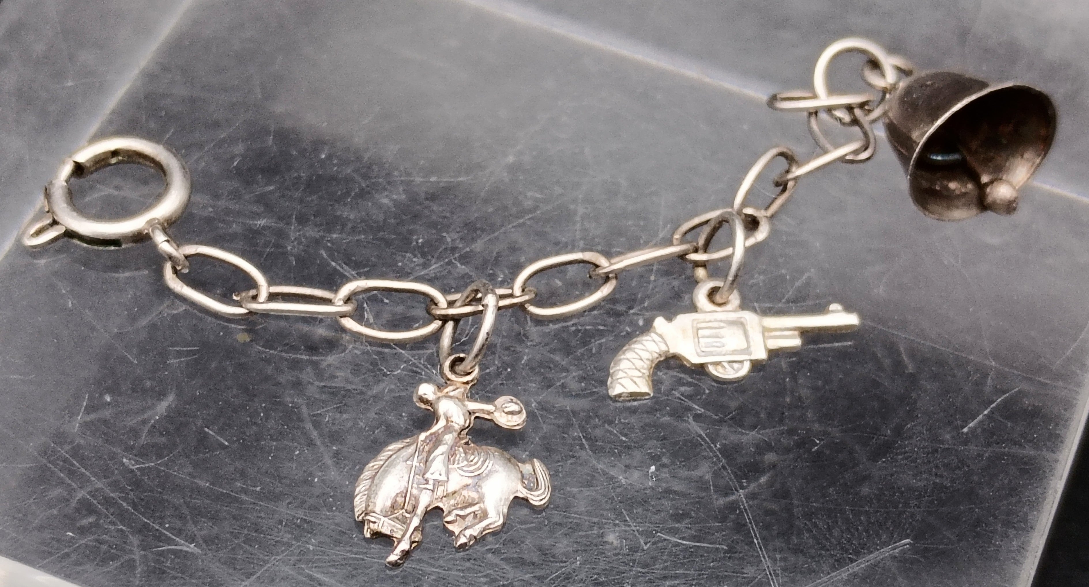 Vintage Western Themed Charms Chain