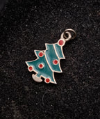 Vintage Sterling Silver Christmas Tree Charm
