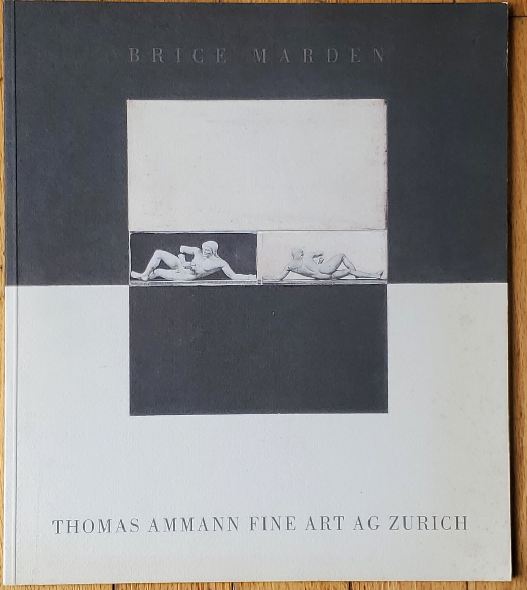 Brice Marden - Thomas Ammann Fine Art Exhibition Vintage Catalog