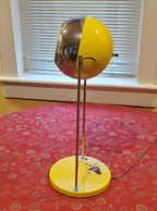 Vintage MCM "Eyeball" Swivel Table Lamp