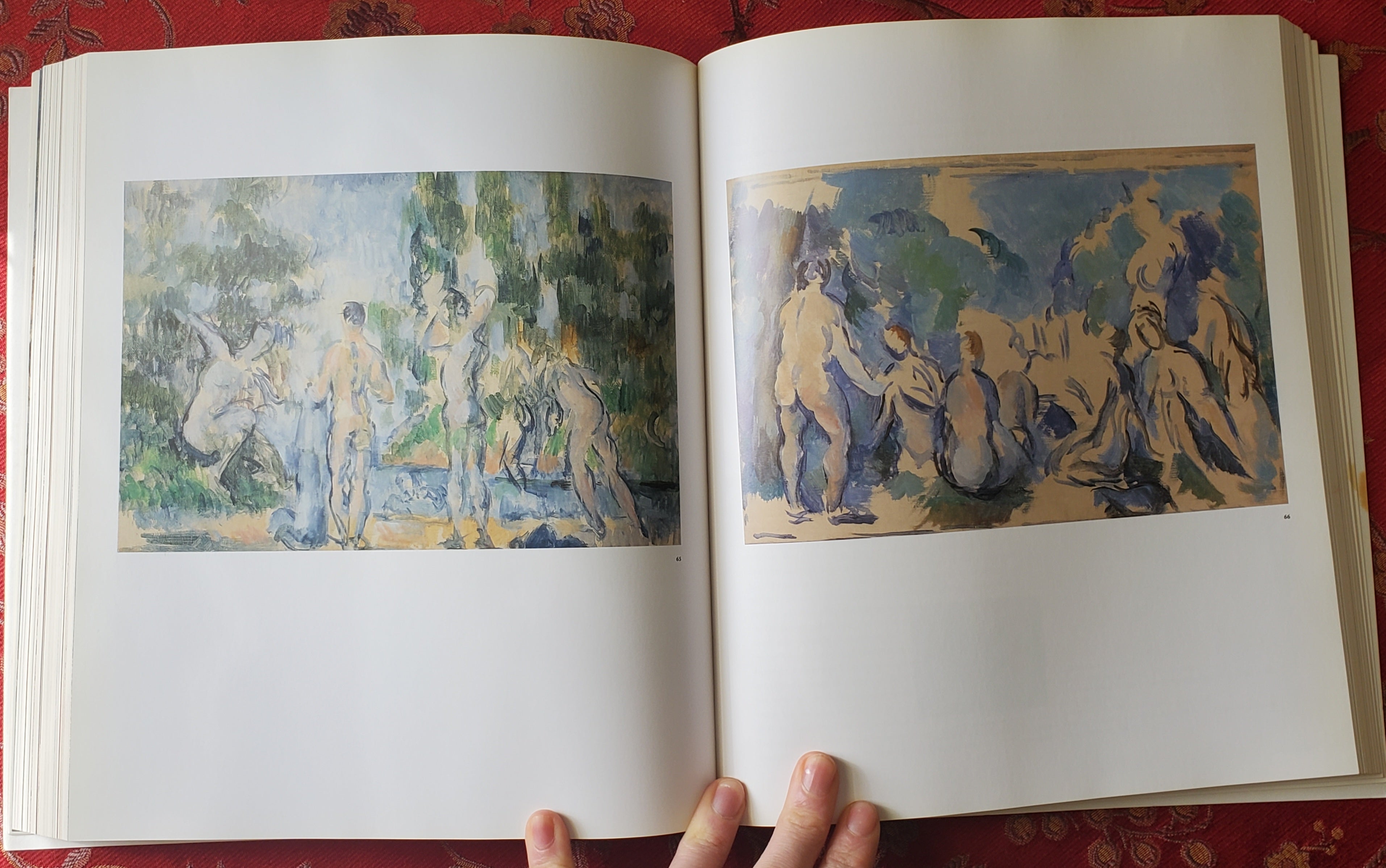 Cezanne Vollendet Unvollendet - Vintage First Edition Art Book