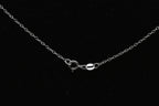 Vintage Sterling Silver Rolo Link Chain Necklace - 18.25"