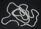Vintage Freshwater Rice Pearls Single Strand Necklace - 33" MISSING CLASP