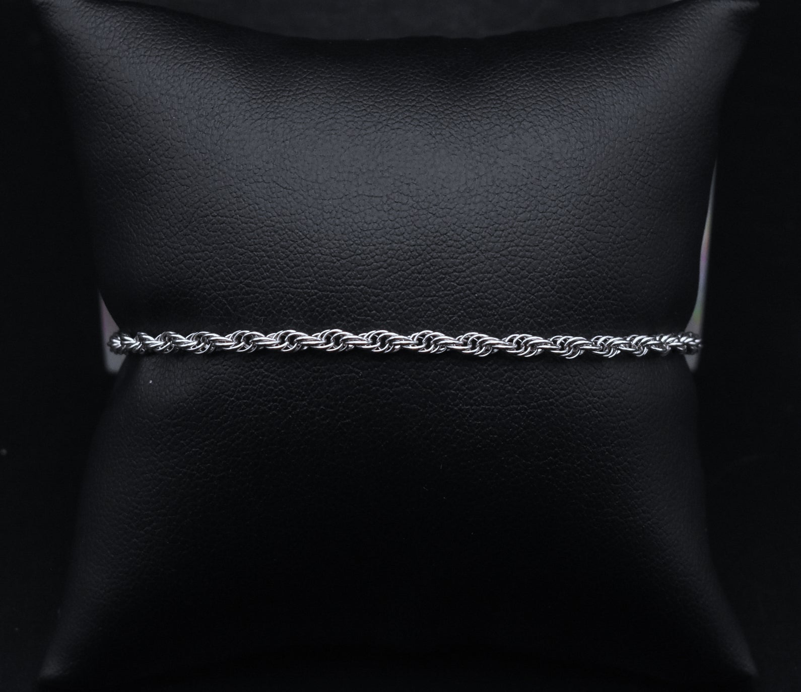 Vintage Sterling Silver Chain Bracelet - 7"