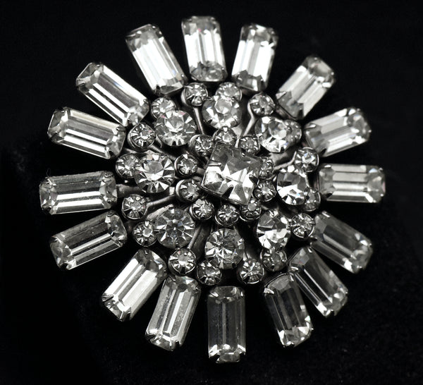 Vintage Rhinestone Brooch