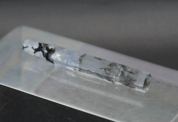 Aquamarine Crystal with Rutile Mineral Specimen - Pakistan