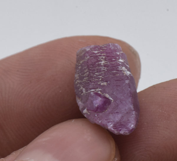 Rough Guinea Ruby Crystal Mineral Specimen - 2.2g