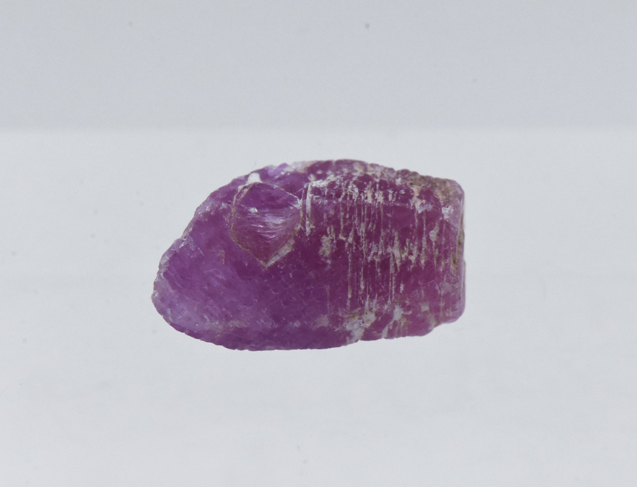 Rough Guinea Ruby Crystal Mineral Specimen - 2.2g