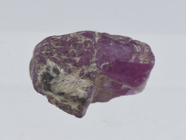 Rough Guinea Ruby Crystal Mineral Specimen - 3g