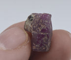 Rough Guinea Ruby Crystal Mineral Specimen - 3g