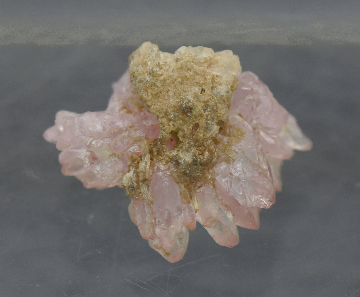 Rose Quartz Crystal Cluster - Afghanistan