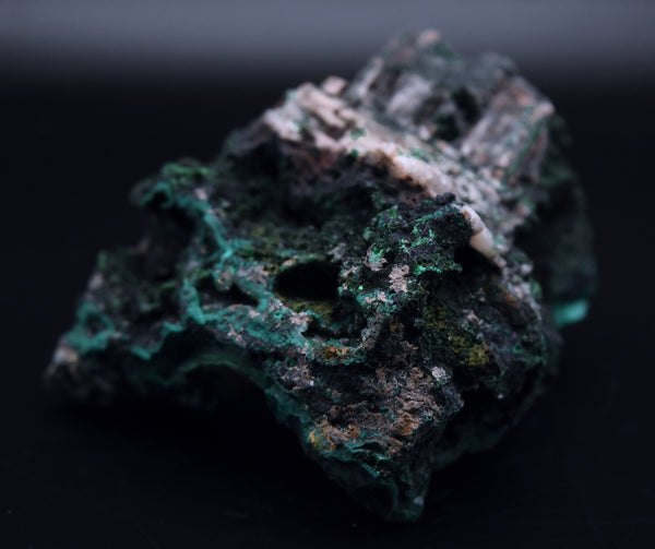 Pseudomalachite with Malachite Mineral Specimen - DRC