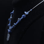 Sodalite Chip Bead Necklace - 16"